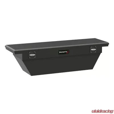 TrailFX Crsovr Dp Ang Lo Pro Sgl Lid Dia Trd Mat Blk Alum 69x19.25x17.5 W/O Rail On Lid - 121693C